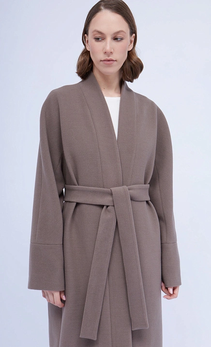 GRIOL. Пальто жен. 534302.11208.1100N Коричневый GRIOL GRIOL. Пальто жен. 534302.11208.1100N Коричневый