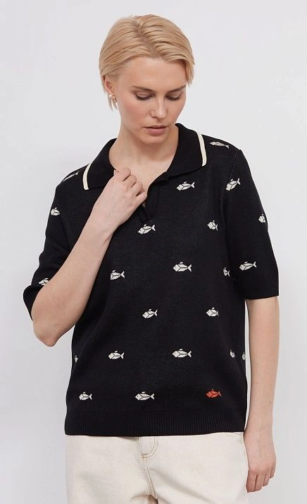 GRIOL. Джемпер жен. 310564.33303.8207A Чёрный GRIOL GRIOL. Джемпер жен. 310564.33303.8207A Чёрный