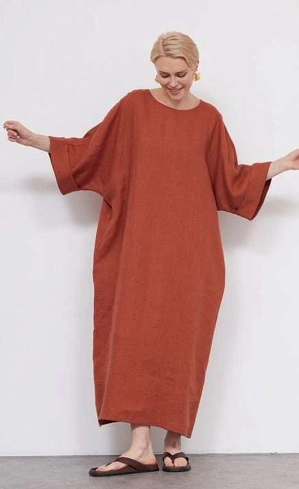 GRIOL. Платье жен. 360346.6_312.6100N Терракотовый GRIOL GRIOL. Платье жен. 360346.6_312.6100N Терракотовый