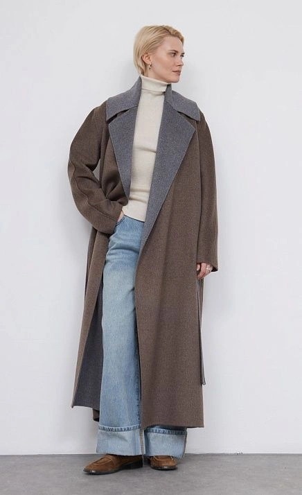 GRIOL. Пальто жен. 532102.43208.0873N Песочный GRIOL GRIOL. Пальто жен. 532102.43208.0873N Песочный